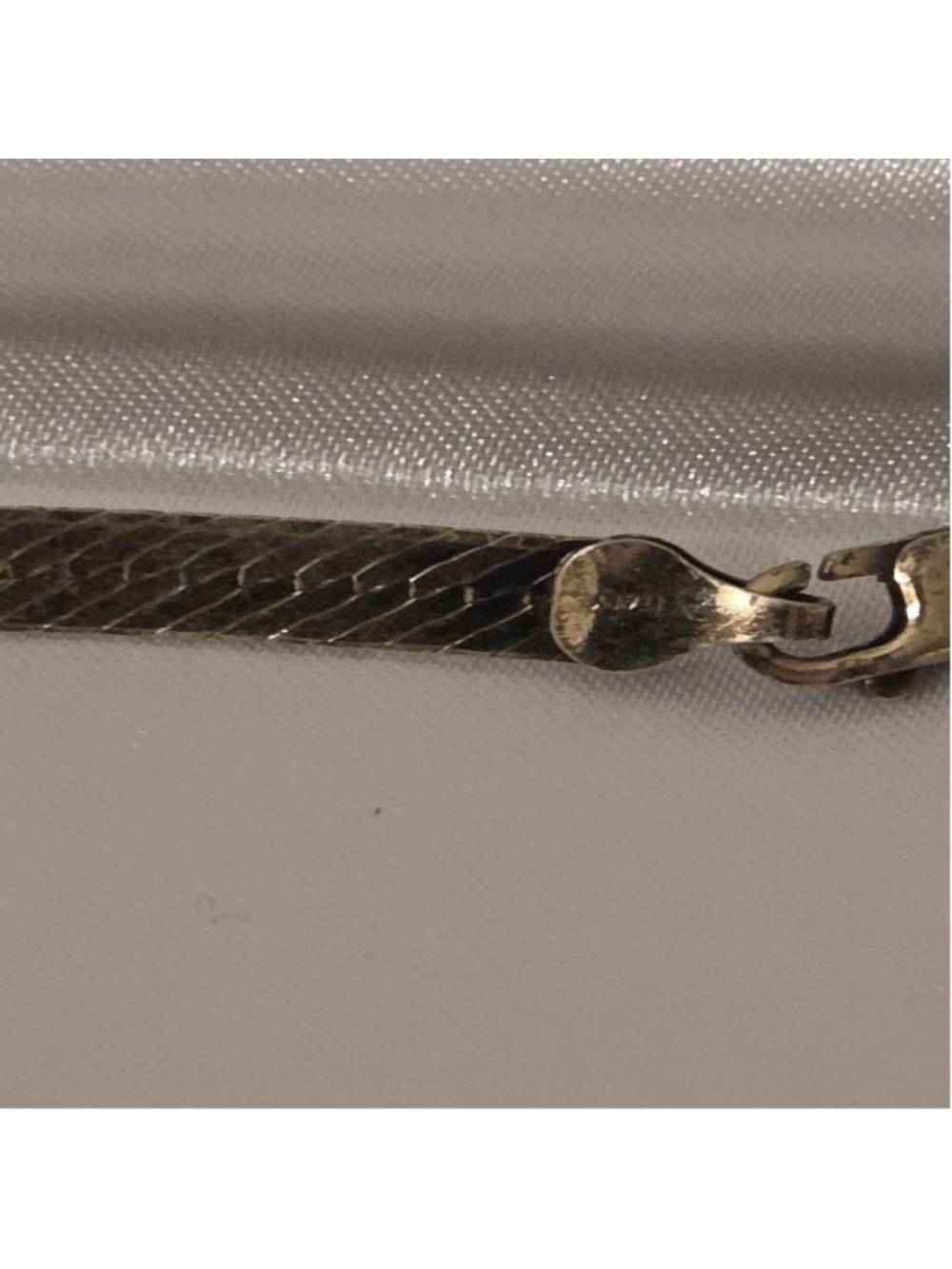 Women's Gold & Silver Herringbone Necklace One Size - Picture 5 of 8